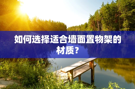 如何选择适合墙面置物架的材质？
