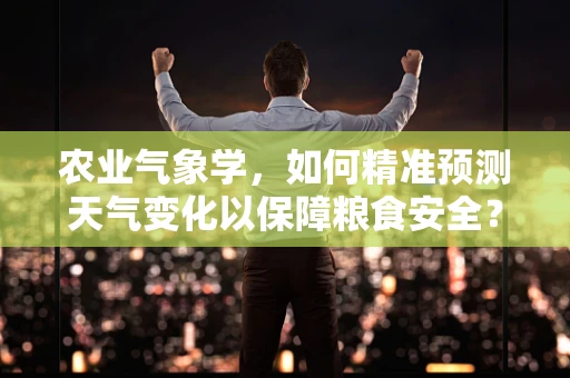 农业气象学，如何精准预测天气变化以保障粮食安全？