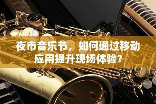 夜市音乐节，如何通过移动应用提升现场体验？