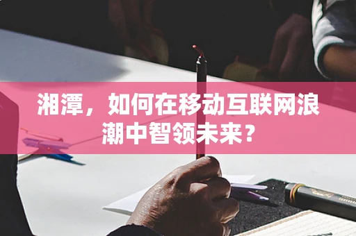 湘潭，如何在移动互联网浪潮中智领未来？