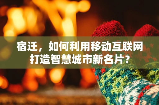 宿迁，如何利用移动互联网打造智慧城市新名片？