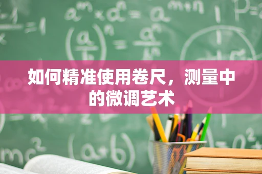如何精准使用卷尺，测量中的微调艺术