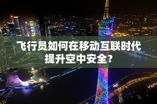 飞行员如何在移动互联时代提升空中安全？