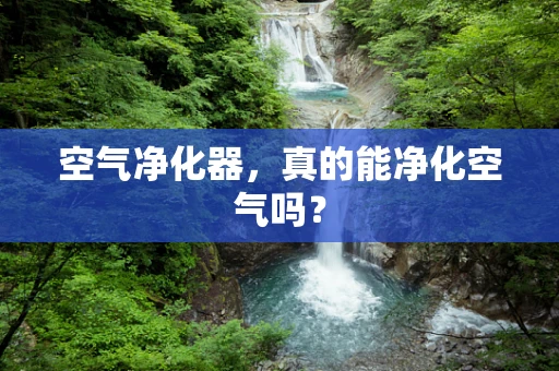空气净化器，真的能净化空气吗？