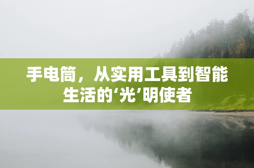 手电筒，从实用工具到智能生活的‘光’明使者