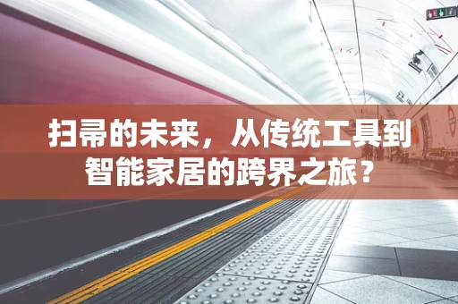 扫帚的未来，从传统工具到智能家居的跨界之旅？