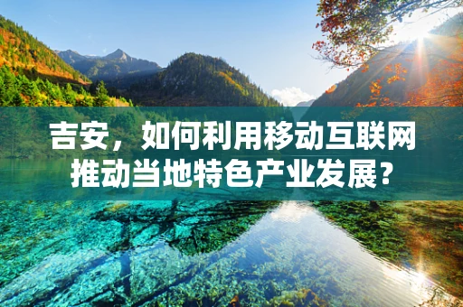 吉安，如何利用移动互联网推动当地特色产业发展？