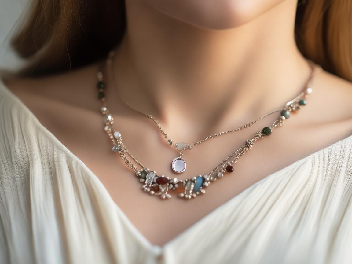 颈饰，如何选择既时尚又健康的佩戴方式？
